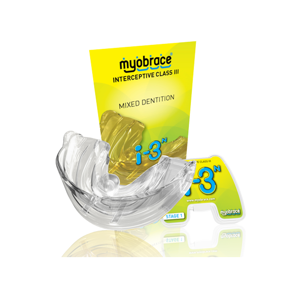Mi-3HMc (i-3H) Myobrace Этап 3 при аномалиях III кл. Ретенция MEDIUM / Прозрачный (MRC)