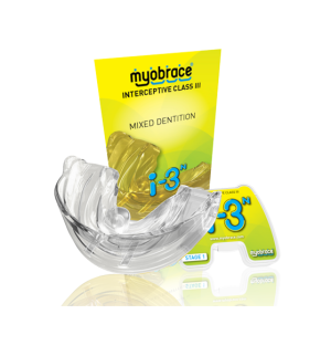 Mi-3HMc (i-3H) Myobrace Этап 3 при аномалиях III кл. Ретенция MEDIUM / Прозрачный (MRC)